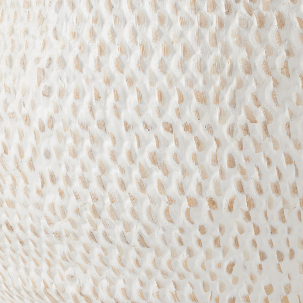 Avedon Medium Table Lamp | Plaster White Rattan | Linen Shade