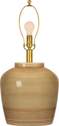 Nora Medium Table Lamp | Light Honey | Linen Shade