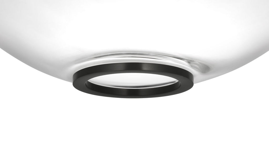 Meir 16" Pendant | Bronze | Clear Glass