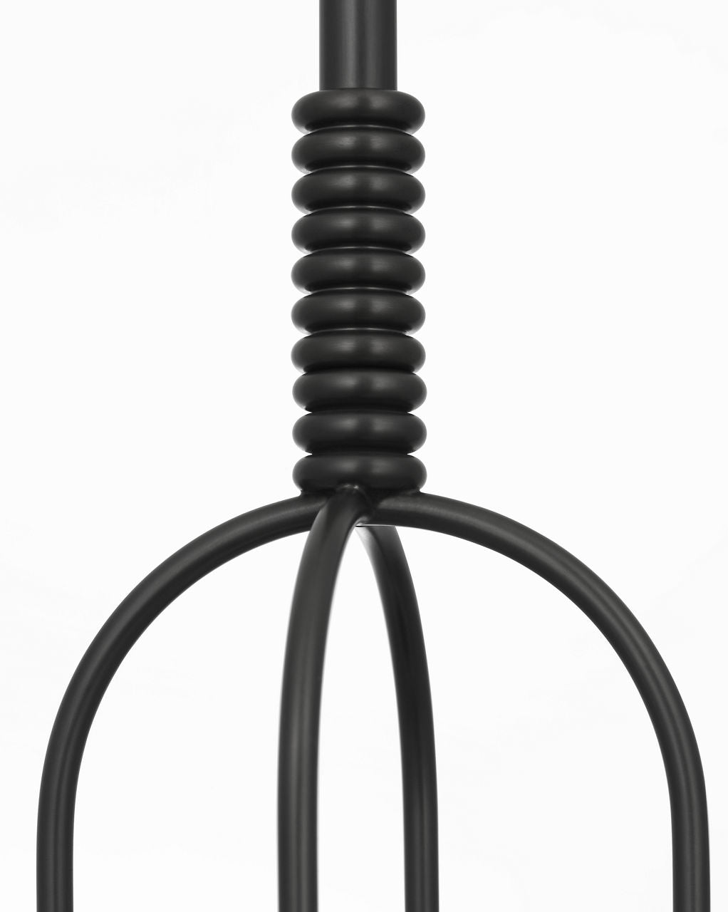 Meir 16" Pendant | Bronze | White Glass