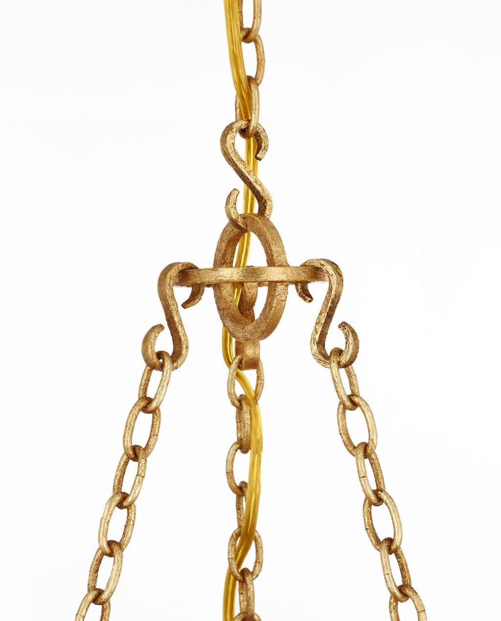 Sinclair 26" Sculpted Chandelier | French Gild