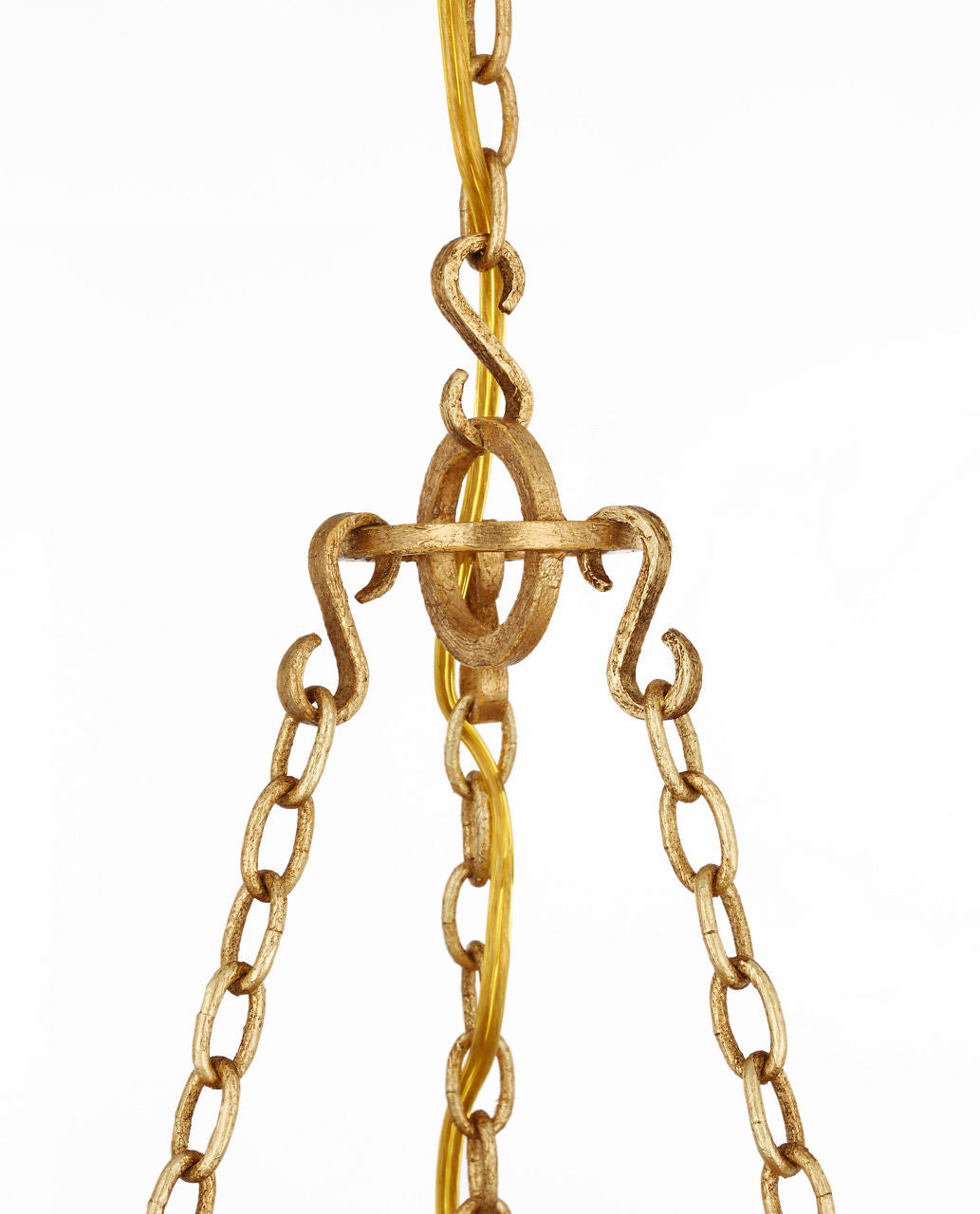Sinclair 26" Sculpted Chandelier | French Gild