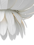 Sinclair 34" Sculpted Chandelier | Plaster White