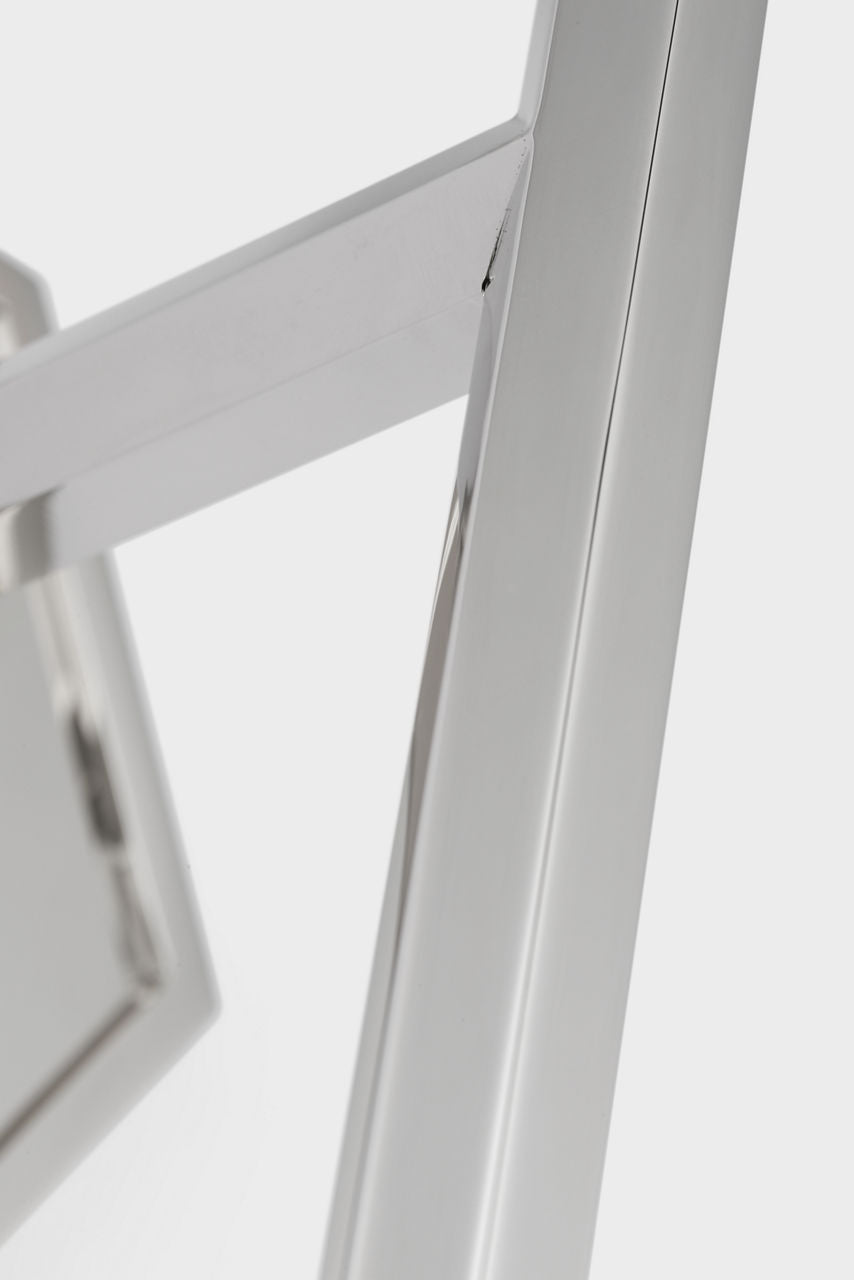 Olivier Medium Sconce | Polished Nickel | Linen Shade