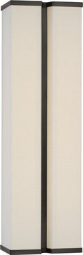 Vernet 18" Sconce | Bronze and Linen
