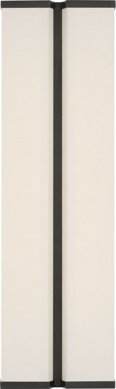Vernet 18" Sconce | Bronze and Linen