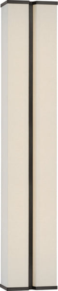 Vernet 30" Sconce | Bronze and Linen