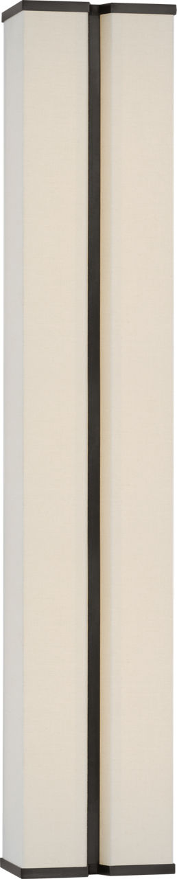 Vernet 30" Sconce | Bronze and Linen