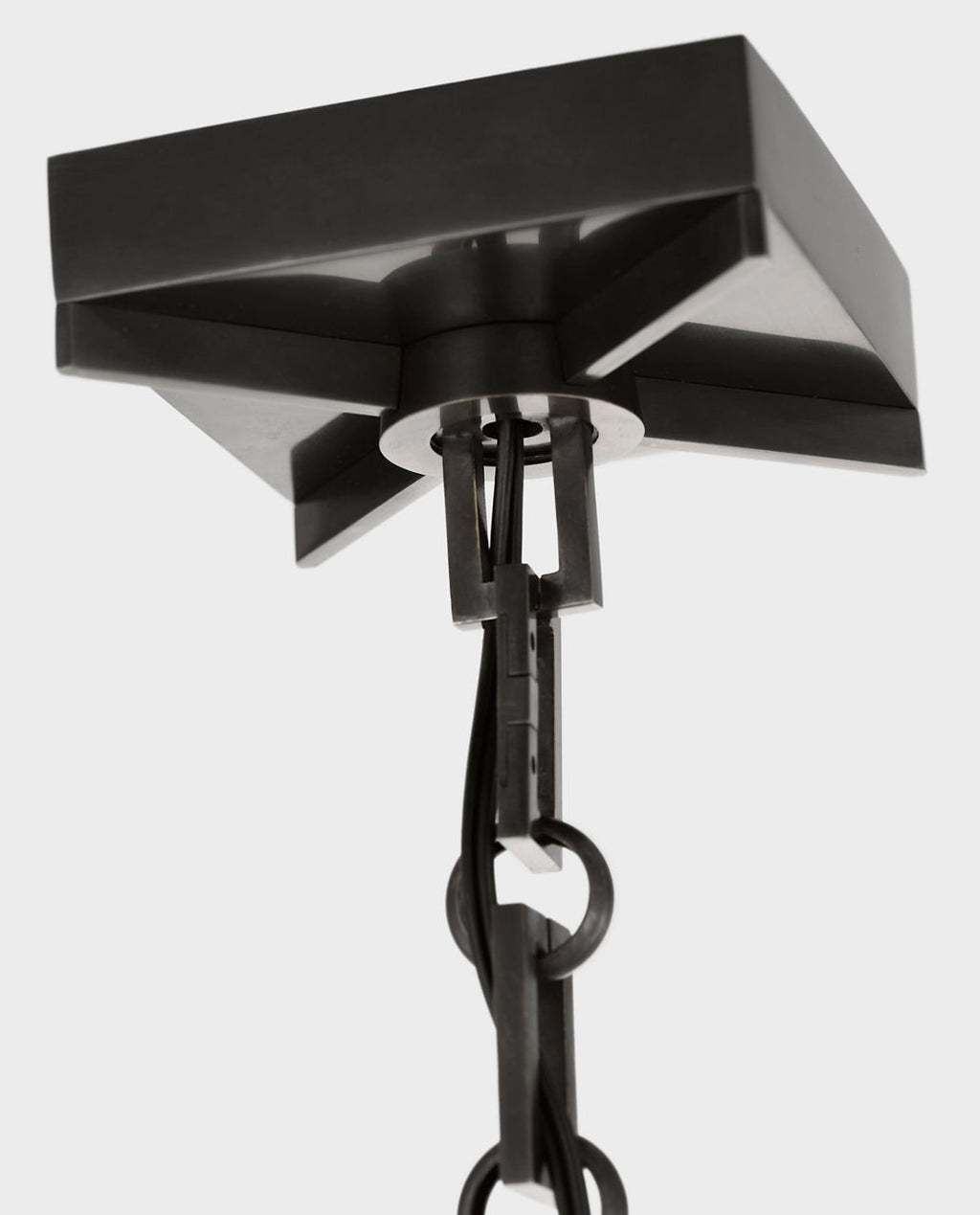 Palais 15" Lantern | Bronze | Clear Glass