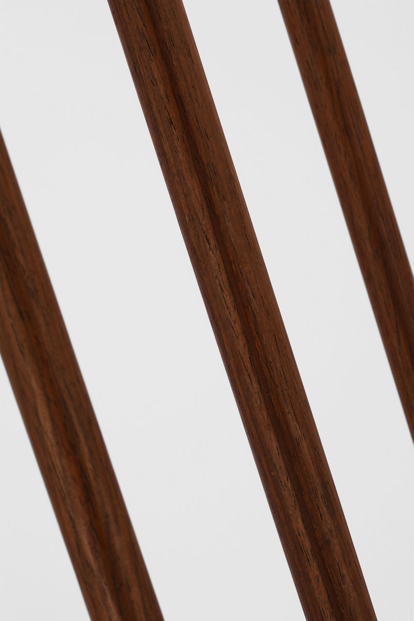 Alda 57" Adjustable Floor Lamp | Bronze and Dark Walnut | Linen Shade