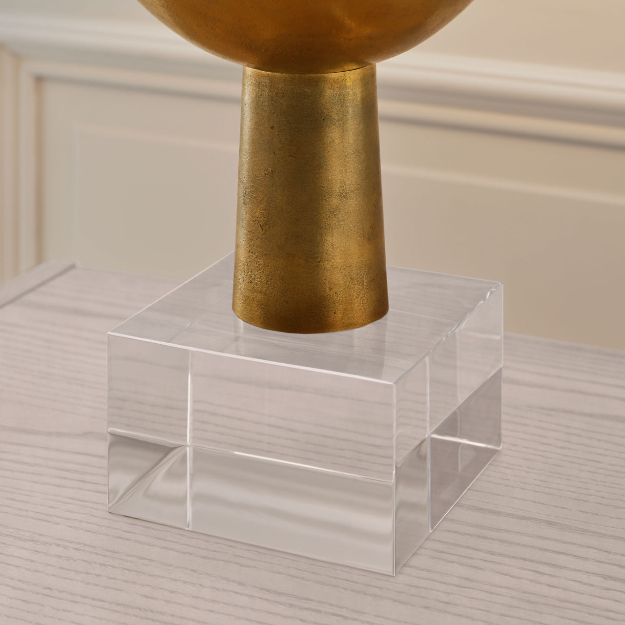 Eadan 26" Table Lamp | Museum Brass | Linen Shade