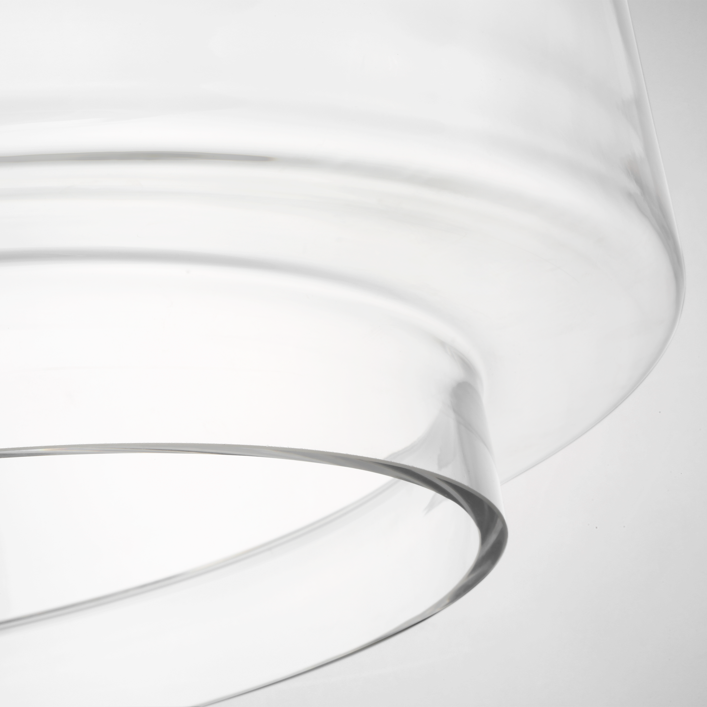 Elias 20" Pendant | Polished Nickel | Clear Glass
