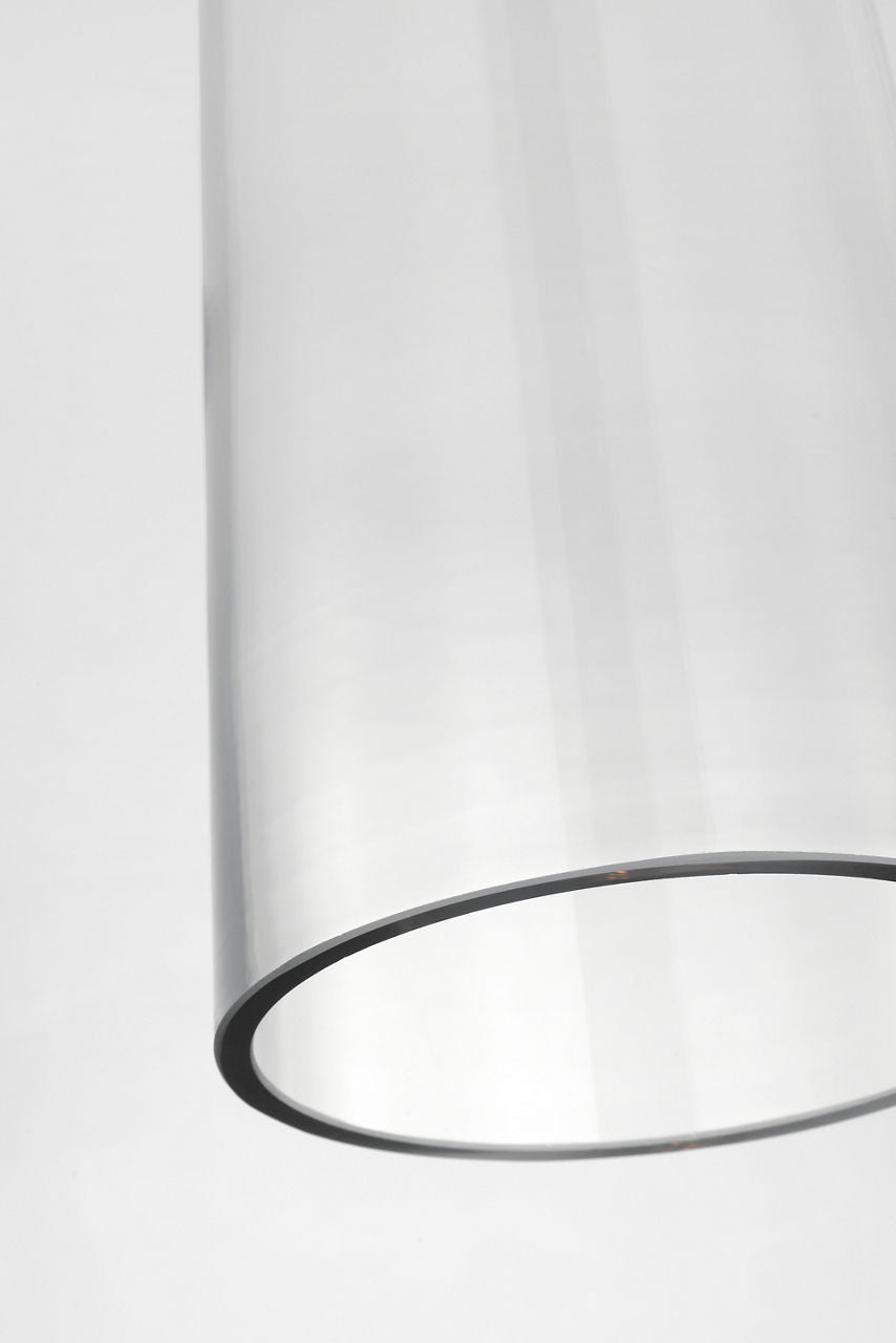 Osvaldo 4" Single Pendant | Antique-Burnished Brass | Clear Glass