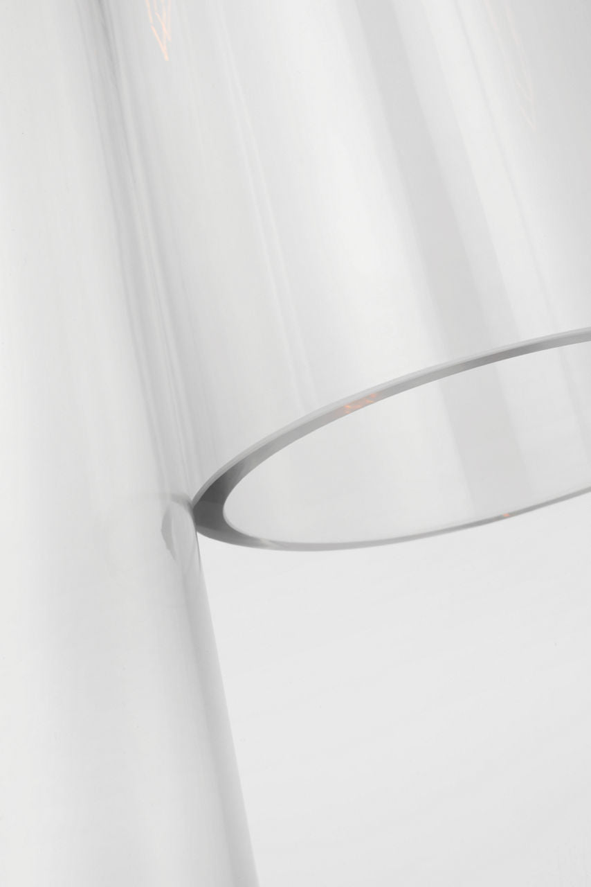 Osvaldo 4" Double Pendant | Polished Nickel | Clear Glass