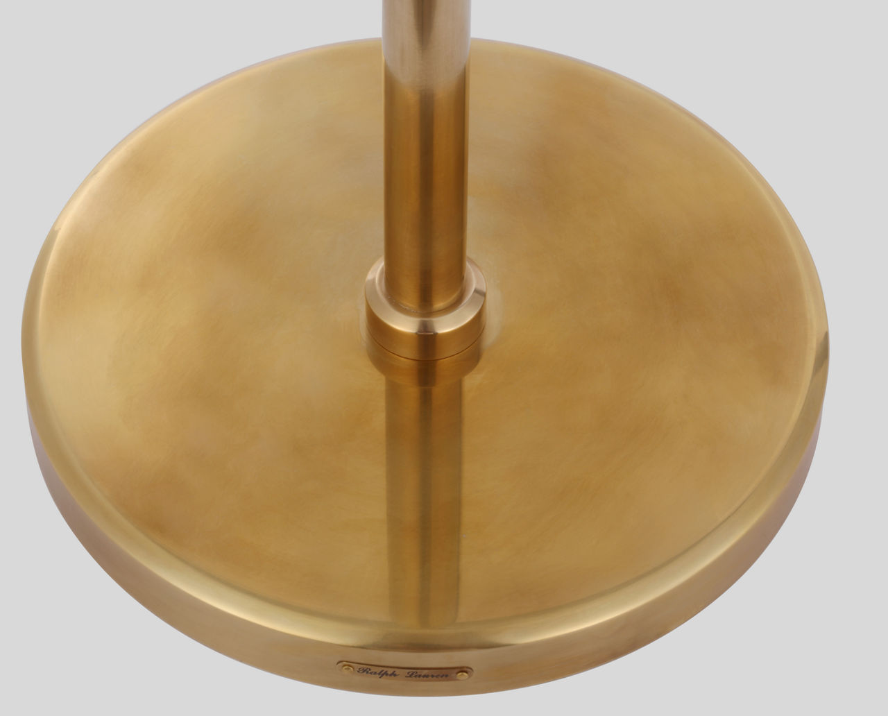 Fairfield Cordless Pharmacy Floor Lamp | Natural Brass