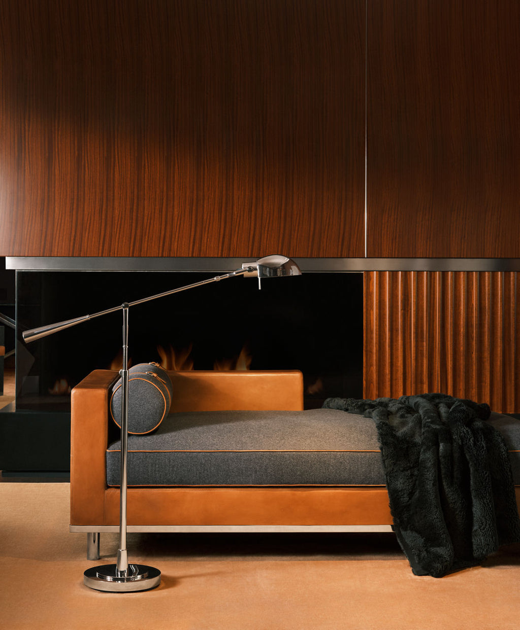 Equilibrium Table Lamp | Polished Nickel