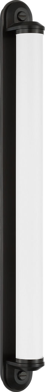 Belgrave 32" Linear Bath Light | Bronze | White Glass