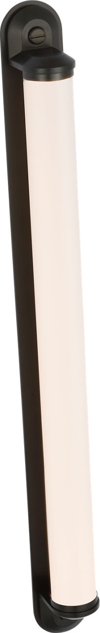 Belgrave 32" Linear Bath Light | Bronze | White Glass