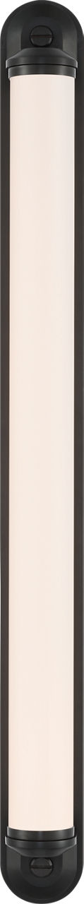 Belgrave 32" Linear Bath Light | Bronze | White Glass