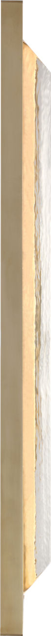 Rolland 27" Sconce | Natural Brass and Crystal