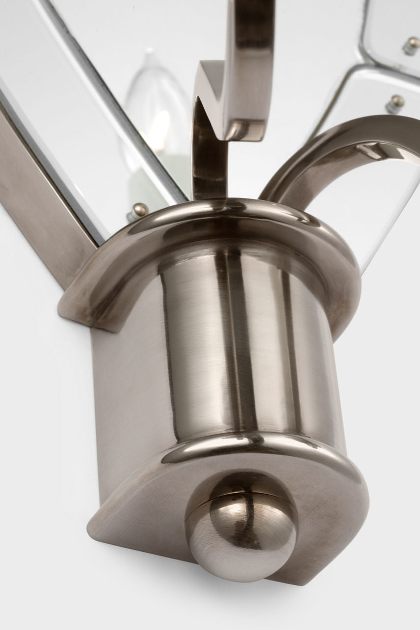 Adelaide Extra Large Double Sconce | Mirror and Butler's Silver