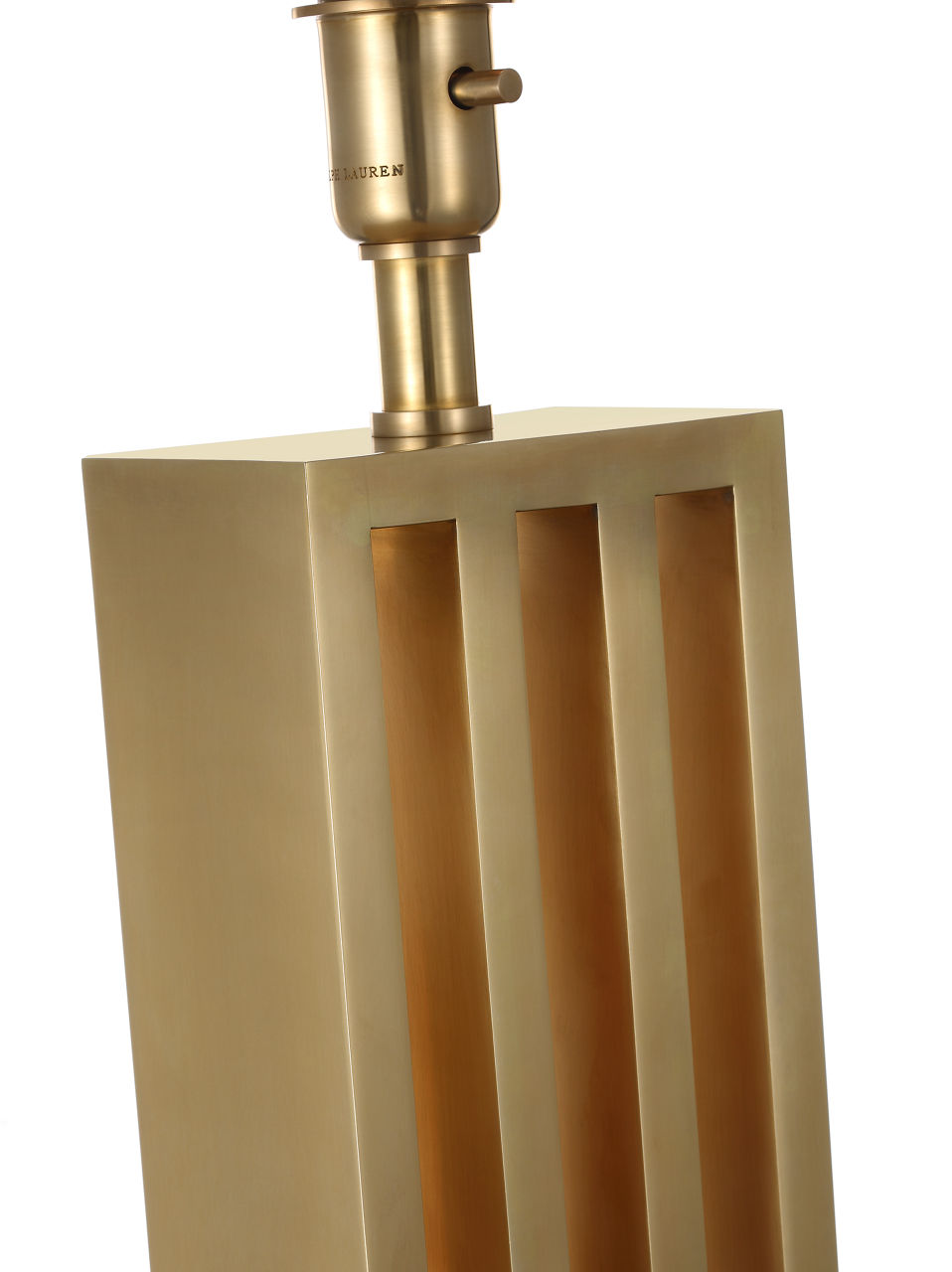 Penrose 29" Table Lamp | Natural Brass | White Paper Shade