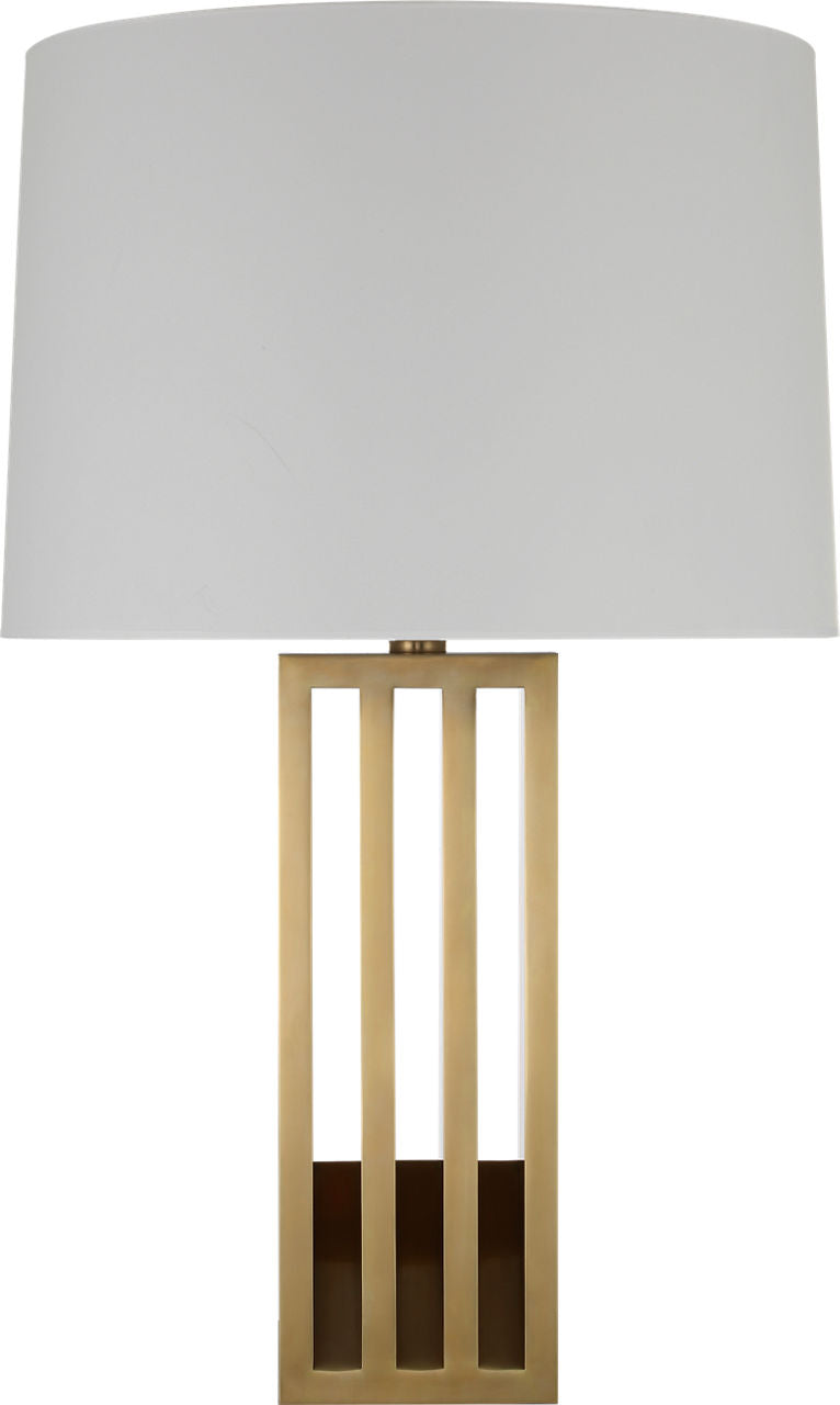 Penrose 29" Table Lamp | Natural Brass | White Paper Shade