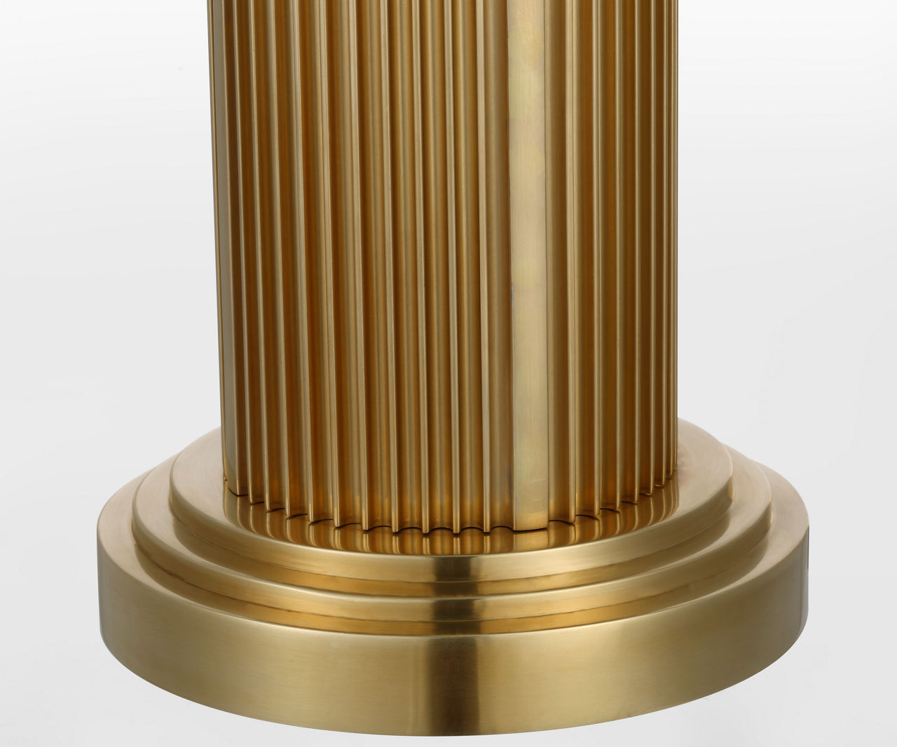 Langton 29" Table Lamp | Natural Brass | White Paper Shade