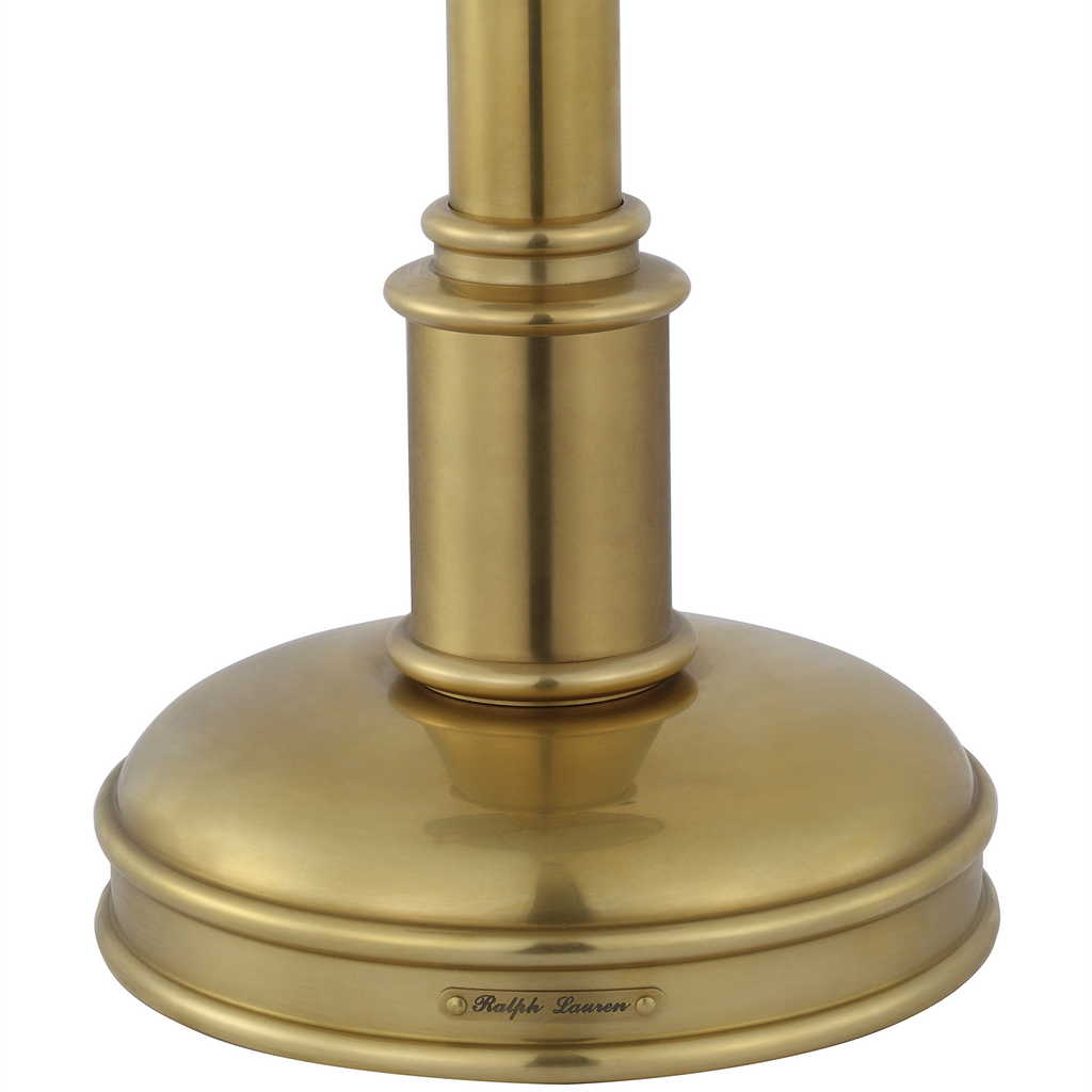 Carthage Cordless Desk Lamp | Natural Brass