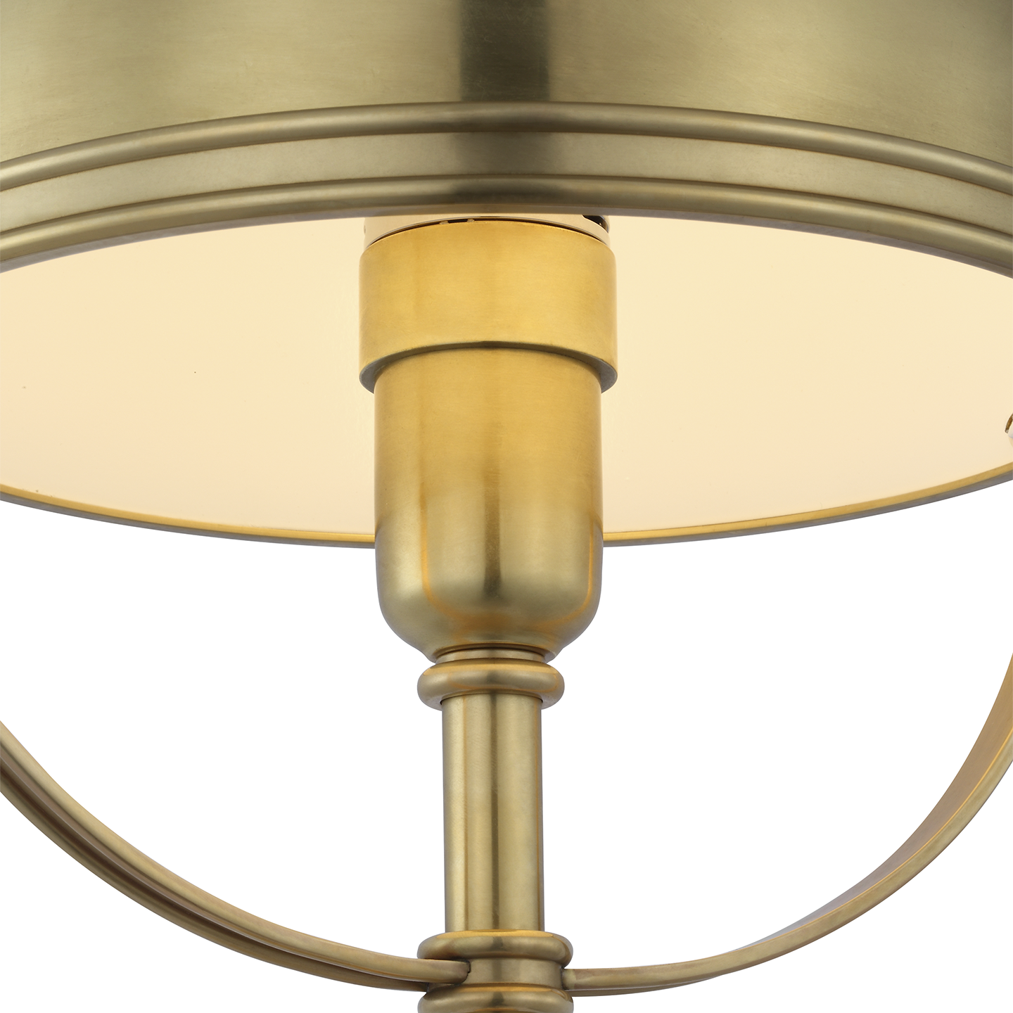 Carthage Cordless Desk Lamp | Natural Brass