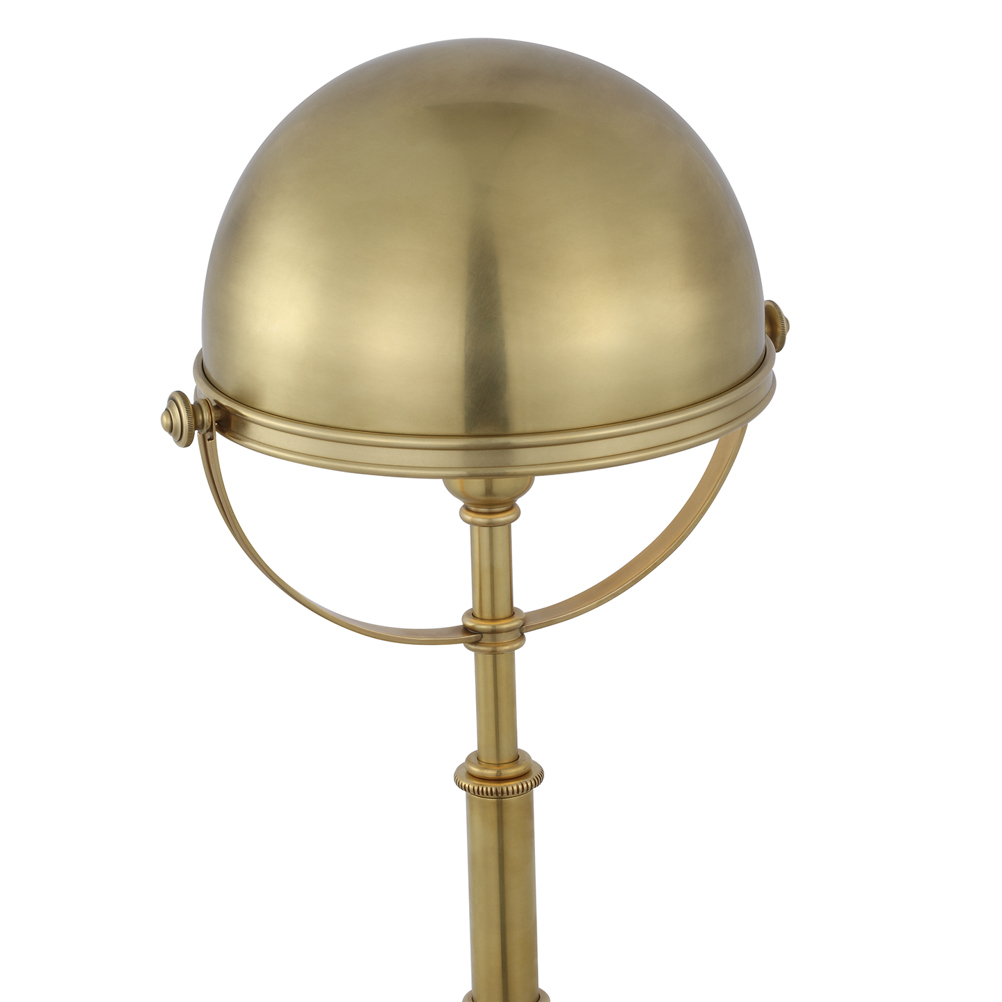 Carthage Cordless Desk Lamp | Natural Brass