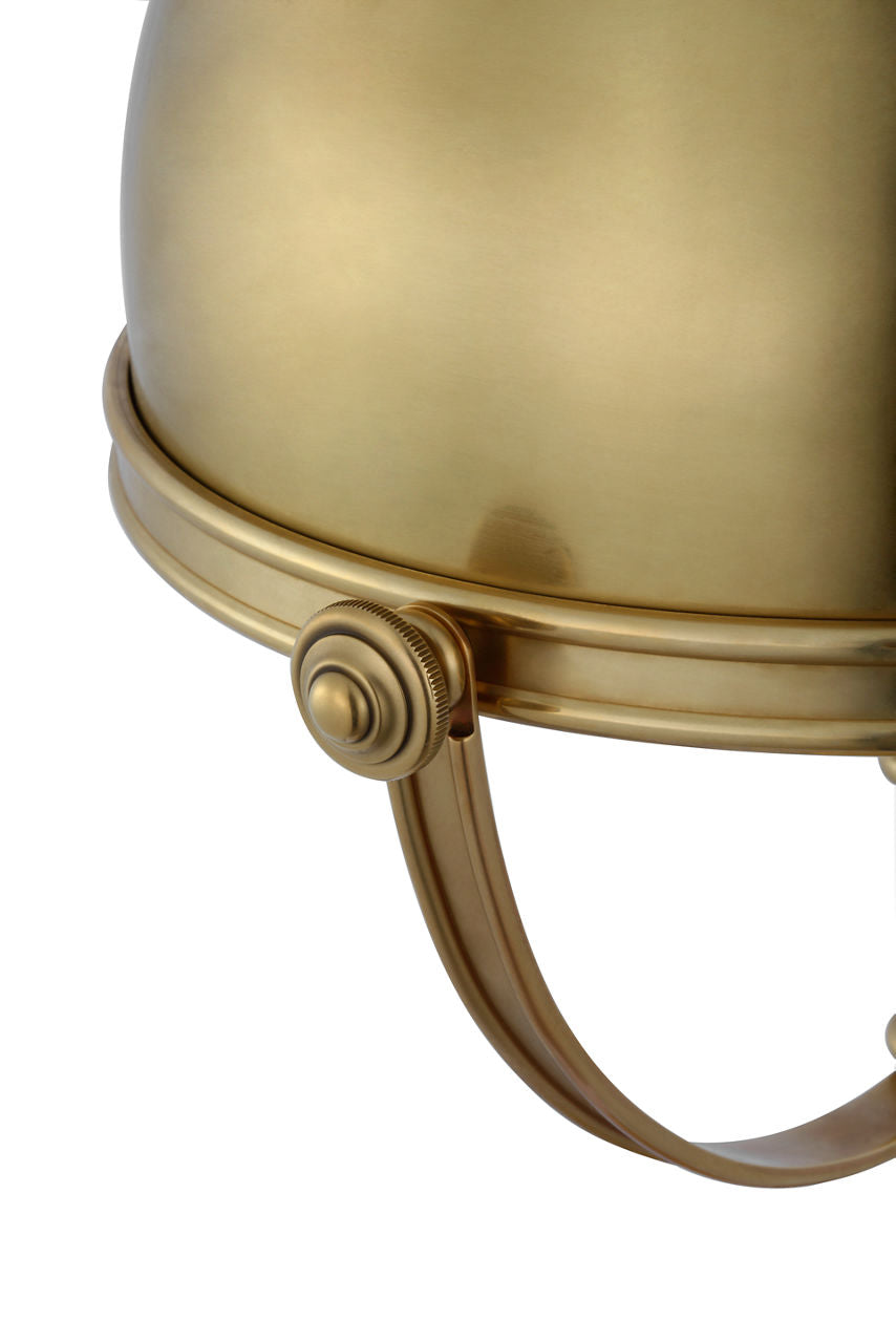 Carthage Cordless Desk Lamp | Natural Brass