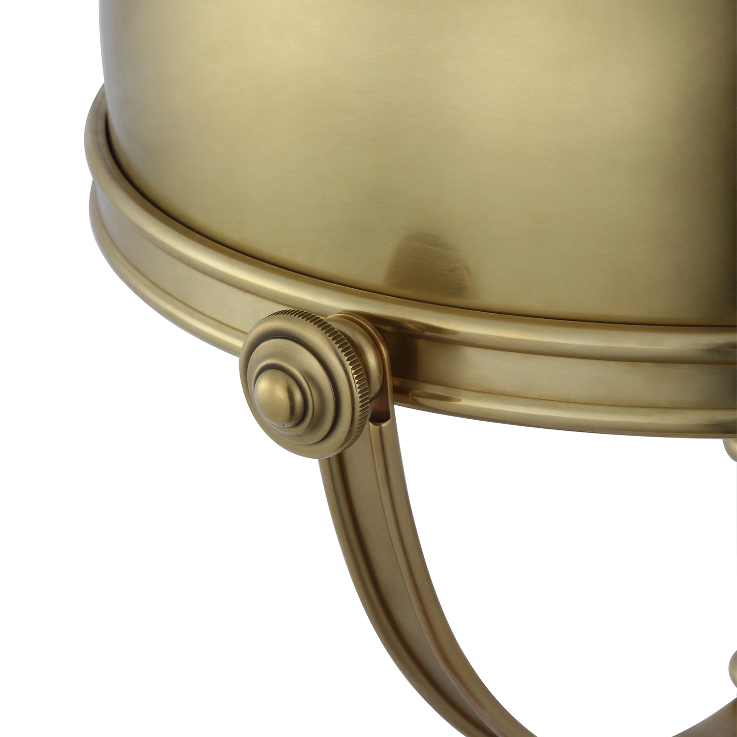Carthage Cordless Desk Lamp | Natural Brass