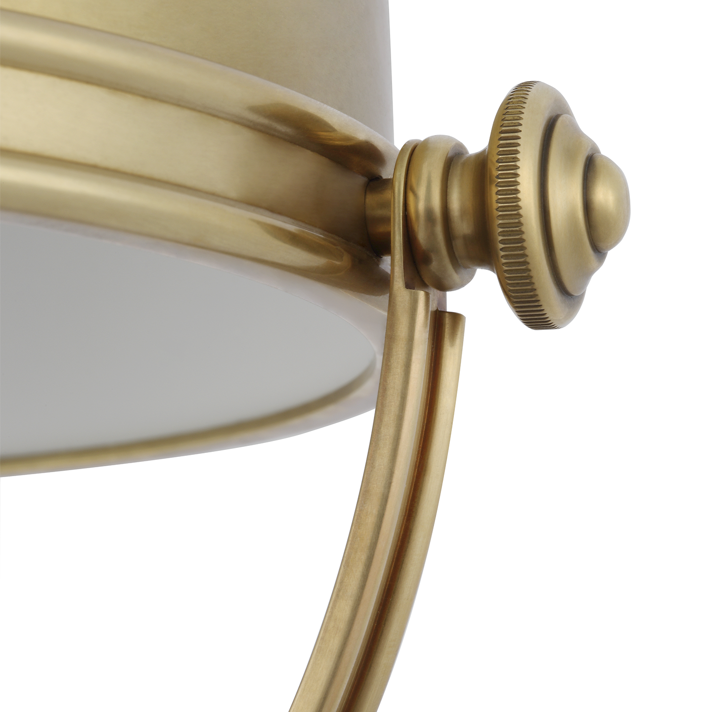 Carthage Cordless Desk Lamp | Natural Brass