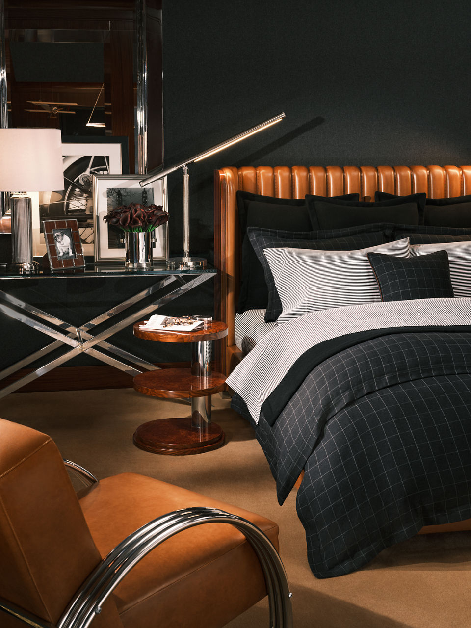 Equilibrium Table Lamp | Polished Nickel