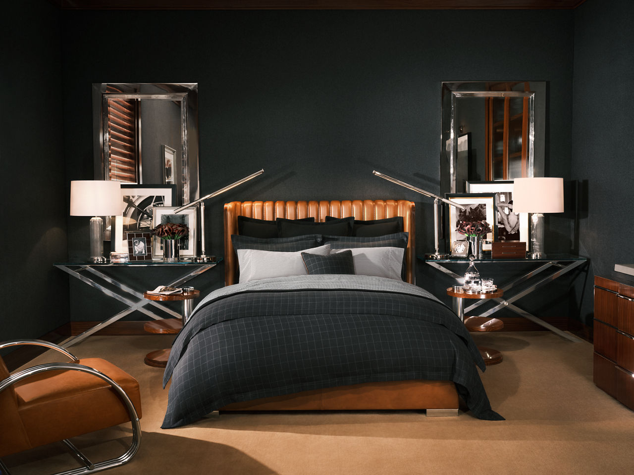 Equilibrium Table Lamp | Polished Nickel