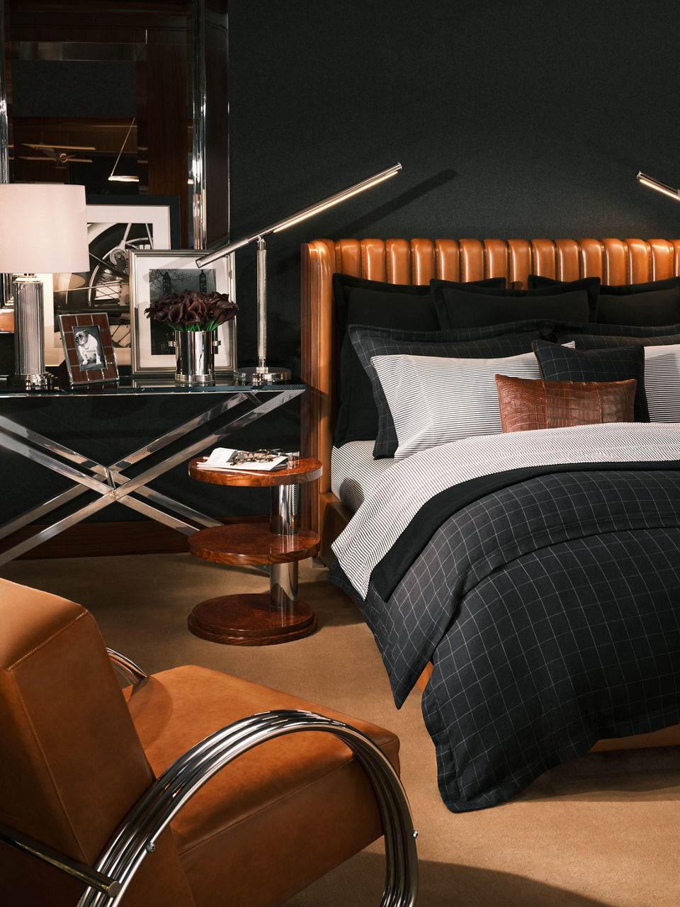 Equilibrium Table Lamp | Polished Nickel