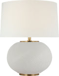 Mirelle Medium Table Lamp | Ivory | Linen Shade