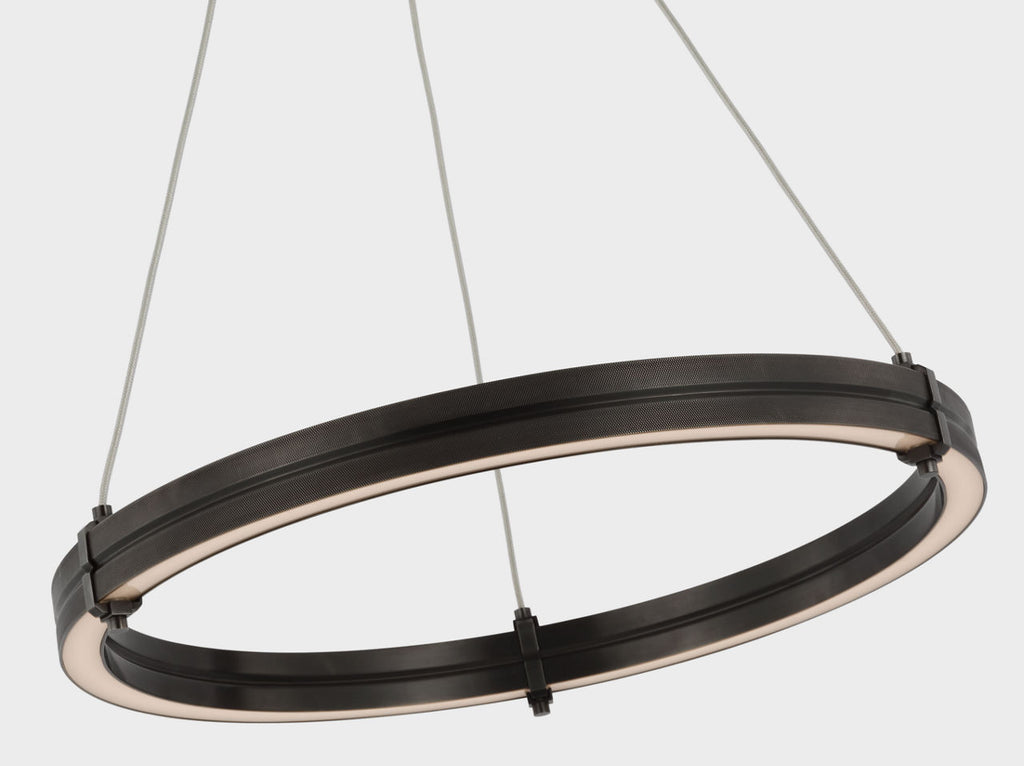 Paxton 24" Ring Chandelier | Bronze