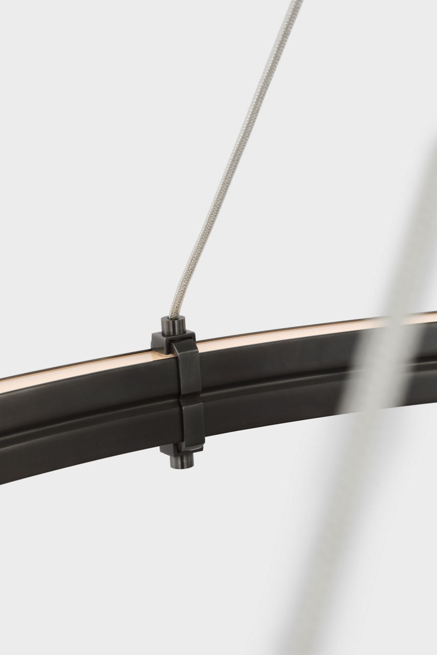 Paxton 48" Ring Chandelier | Bronze