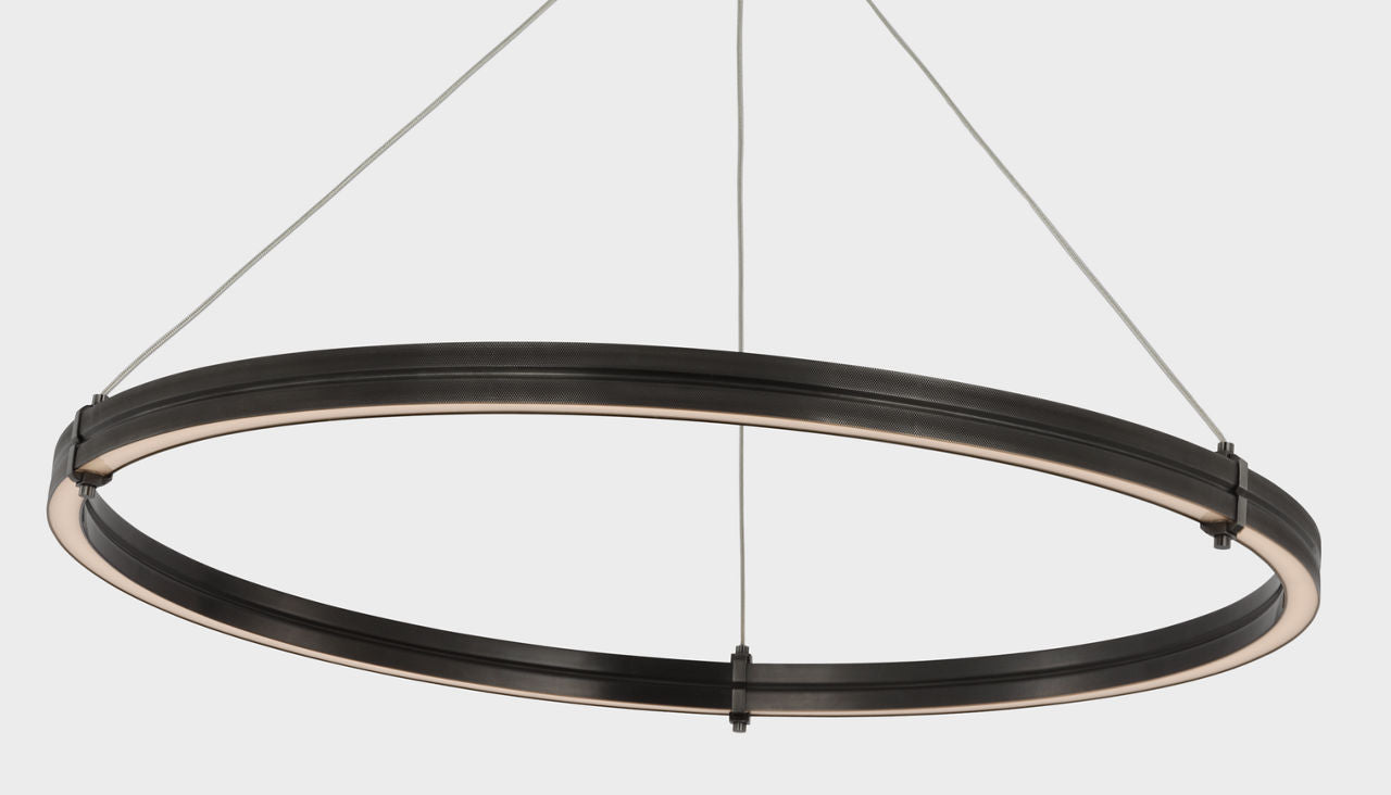 Paxton 48" Ring Chandelier | Bronze