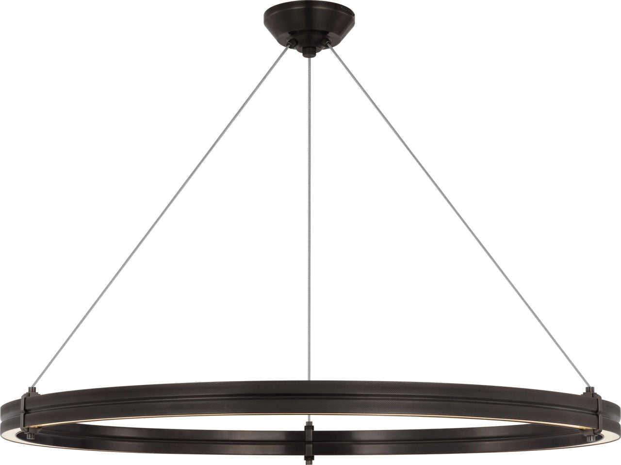 Paxton 48" Ring Chandelier | Bronze