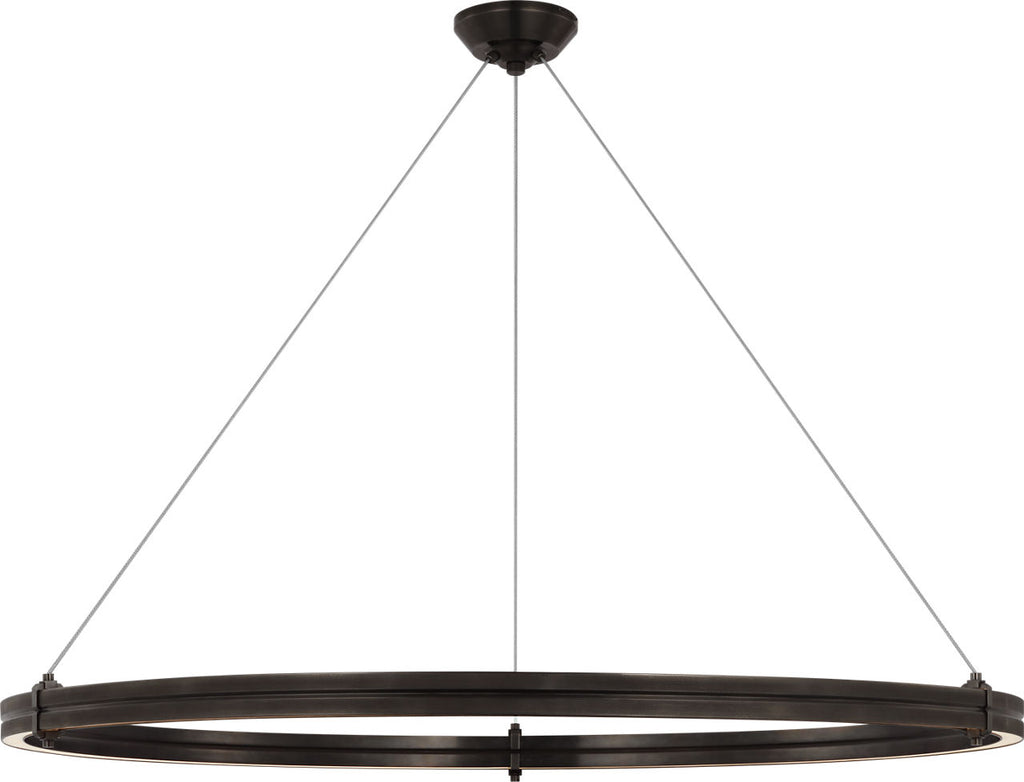 Paxton 48" Ring Chandelier | Bronze