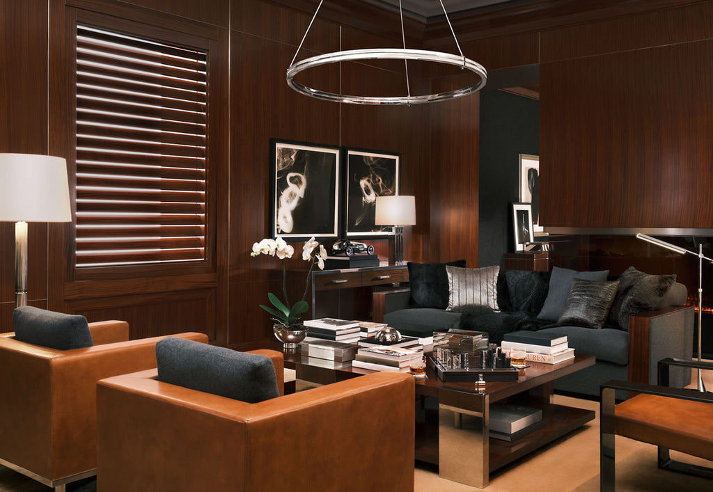 Equilibrium Table Lamp | Polished Nickel