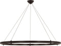Paxton 60" Ring Chandelier | Bronze