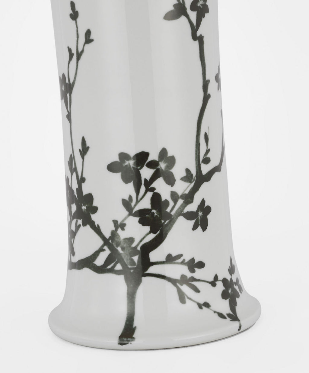 Mallory Medium Table Lamp | Black Twiggy | 23" Linen Flare Shade