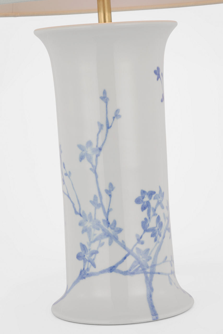 Mallory Medium Table Lamp | Sky Twiggy | 18" Linen Empire Shade