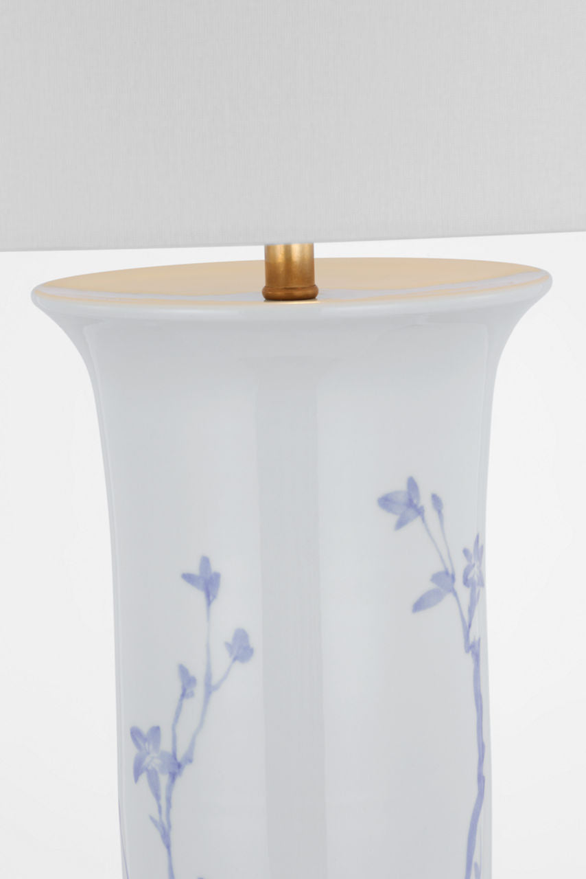 Mallory Medium Table Lamp | Sky Twiggy | 18" Linen Empire Shade