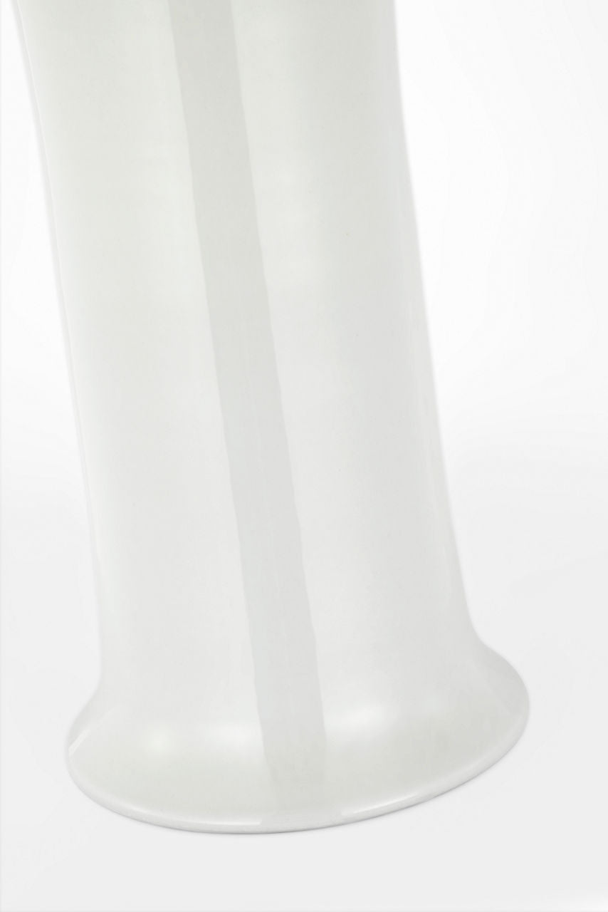 Mallory Medium Table Lamp | White Porcelain | Schumacher 20" Marine Exotic Butterfly Soft Empire Shade
