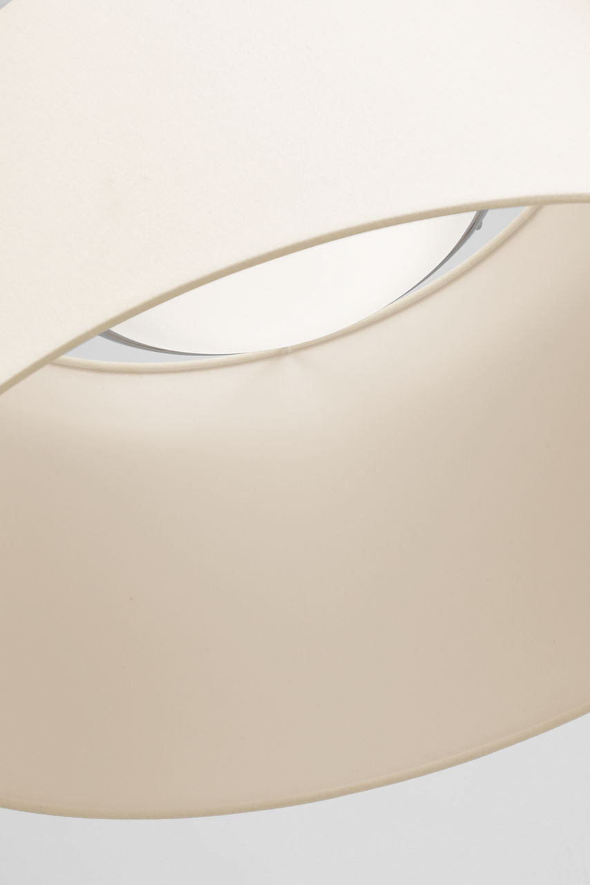 Caufield 21" Hanging Shade | Bronze | Linen Shade